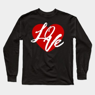 Love Heart Long Sleeve T-Shirt